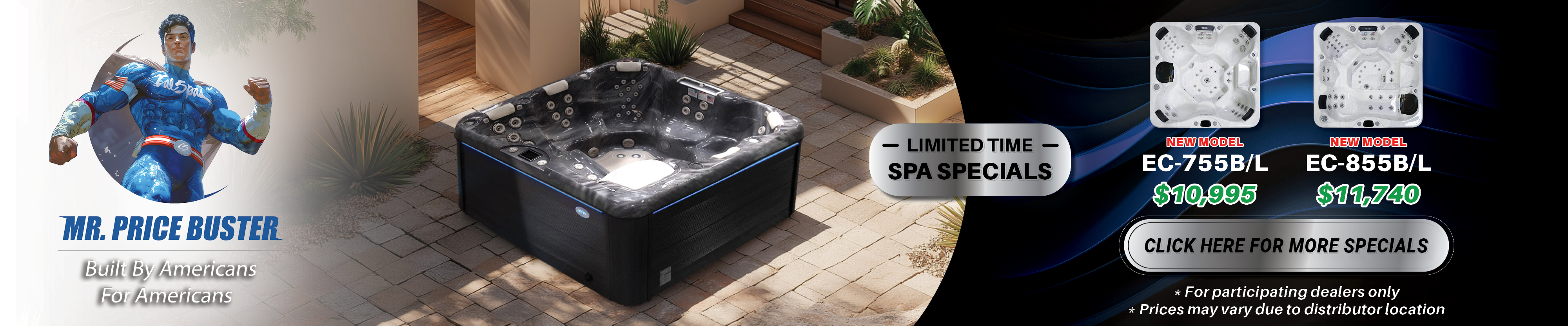Calspas hot tub being used in a family setting - Tempe